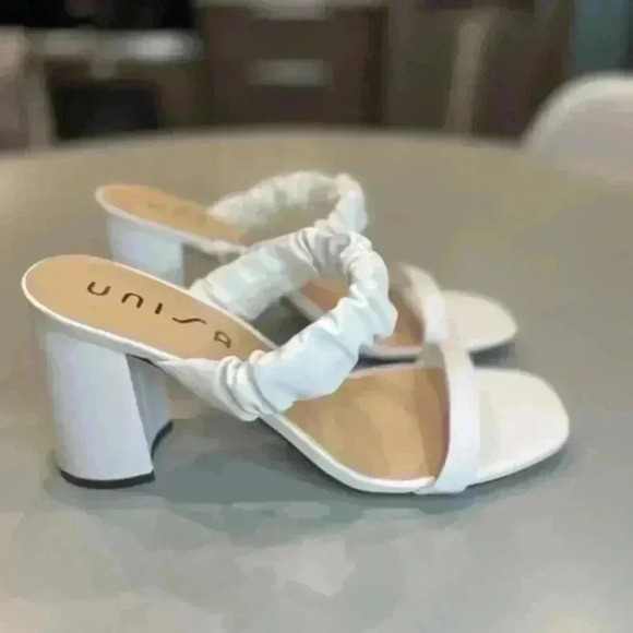 UNISA WOMENS CYLA SLIDE SANDAL‎ - WHITE - Picture 8 of 8